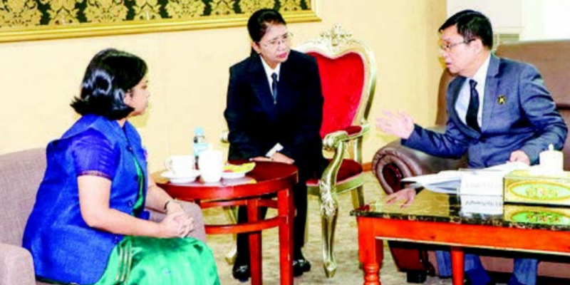 Sanctioned Myanmar Minister Visited India to Study Aadhaar