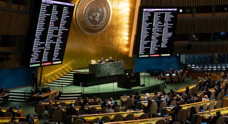 UN Assembly Passes Resolution for Gaza Humanitarian Truce | Mirage News